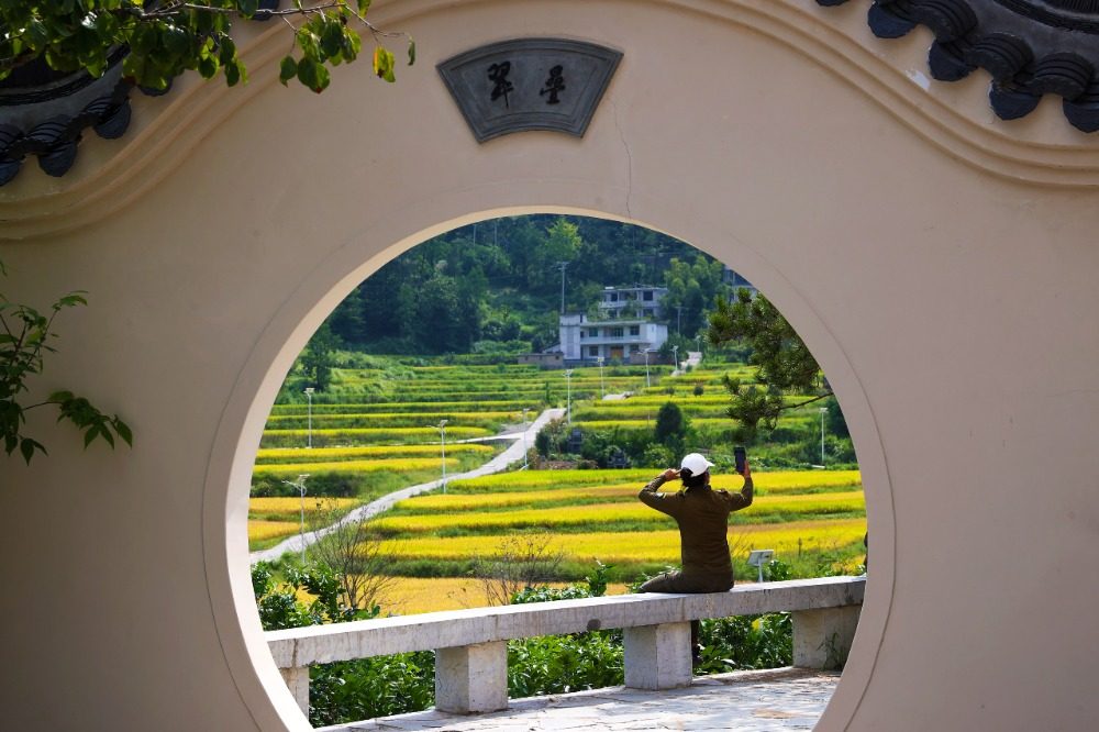 重慶黔江：水美鄉村秋色濃