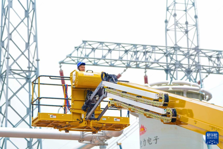 “疆電入渝”工程±800千伏渝北換流站進入攻堅衝刺階段