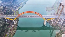 重慶潼南東升大橋通車