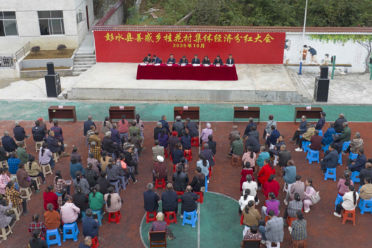 從 “空殼村” 到 “分紅村”  重慶彭水桂花村：年終分紅開啟共富新篇_fororder_微信圖片_20251031150714