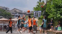 重慶北碚：親水運動樂享清涼