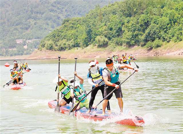 重慶石柱首屆槳板俱樂部聯賽舉辦
