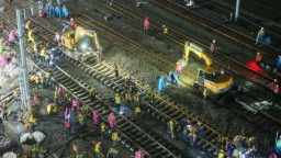 成渝中線高鐵引入重慶北站工程穩步推進