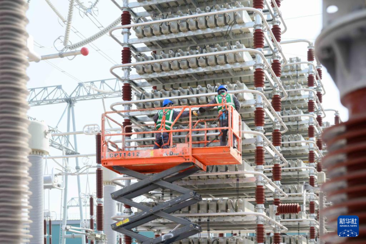 “疆電入渝”工程±800千伏渝北換流站進入攻堅衝刺階段