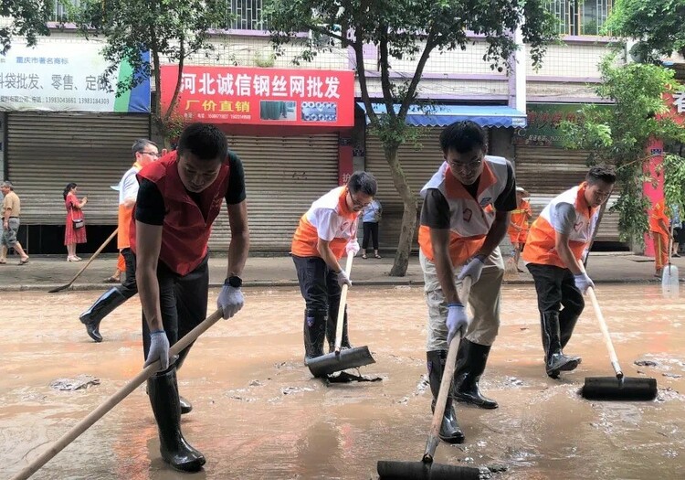 【B】助力重慶抗洪搶險 中建橋梁公司在行動