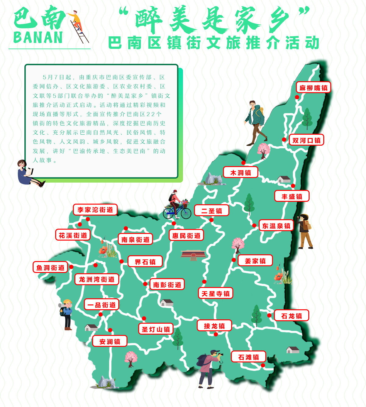 “醉美是家鄉”巴南區鎮街文旅推介活動_fororder_巴南“醉美是家鄉”專題頭圖（修改後）