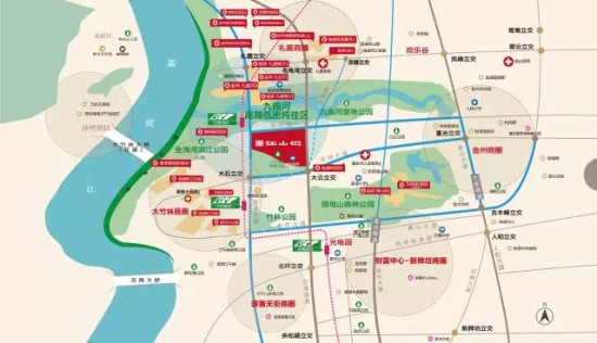 【房産汽車 列表】【房産資訊】江山樾：以強大配套書寫城市生活新範本