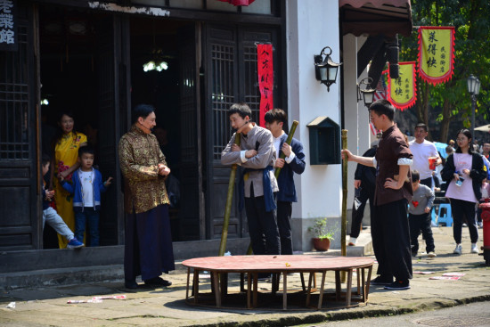 【行遊巴渝 圖文】重慶兩江國際影視城“五一”活動層出不窮