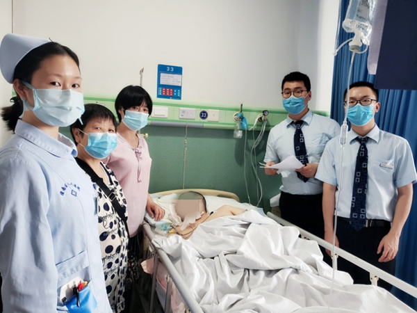 【B】建行重慶潼南支行優質服務搭建關愛生命“綠色通道”
