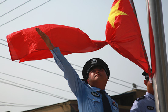 【CRI專稿 列表】重慶渝北警方舉行“慶七一·保大慶”主題黨日活動