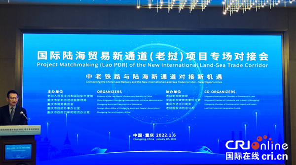 【原創】國際陸海貿易新通道（老撾）項目專場對接會在渝舉行_fororder_圖片1