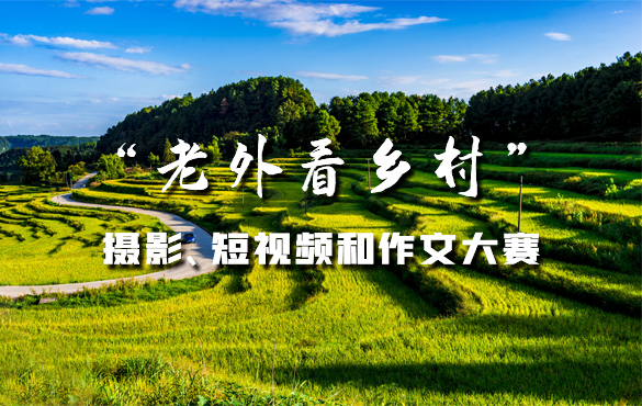 “老外看鄉村”攝影、短視頻和作文大賽_fororder_（放醉美是家鄉村專題）老外看鄉村專題引導圖585x370