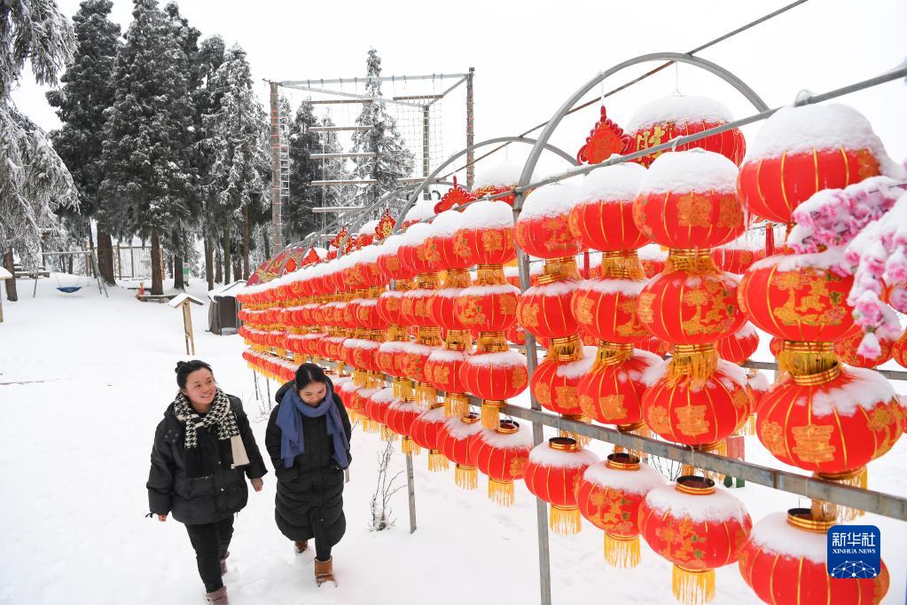 【城市遠洋】重慶武隆：“冰雪世界”引客來