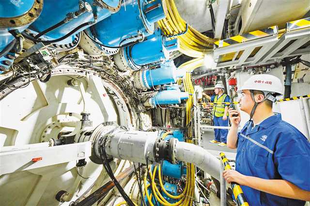 全國首條穿長江高鐵隧道 重慶長江隧道進入盾構掘進施工階段
