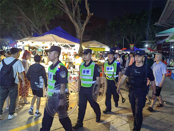 重慶兩江新區：深入推進夏季治安打擊整治專項行動 護航夜市經濟_fororder_圖片2