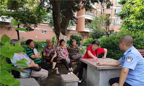 重慶市大渡口區：“院壩小講堂”反詐宣傳送教上門_fororder_圖片1