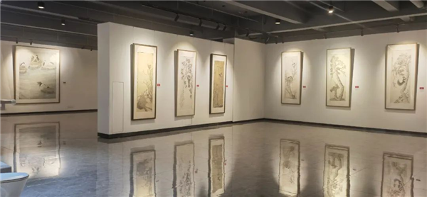 重慶武隆：丁傑/丁鼎中國畫展在博象美術館開展_fororder_圖片3