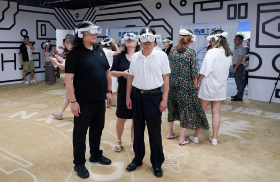 《奇遇三星堆》VR沉浸探索展在重慶啟幕_fororder_微信圖片_20240722150832