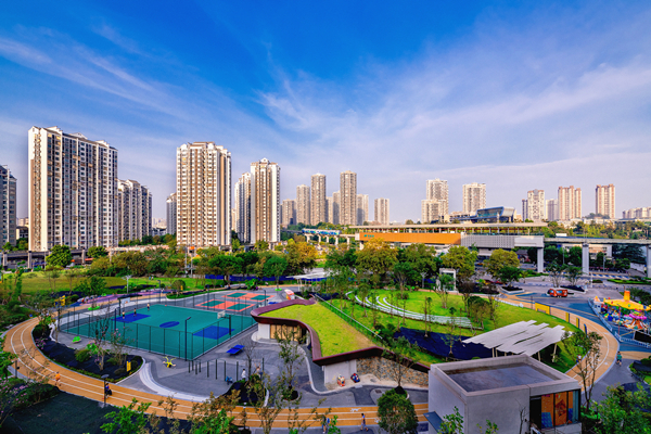 【CRI專稿 列表】小邊角做出大文章 重慶巴南花溪街道建社區體育文化公園促城市品質提升