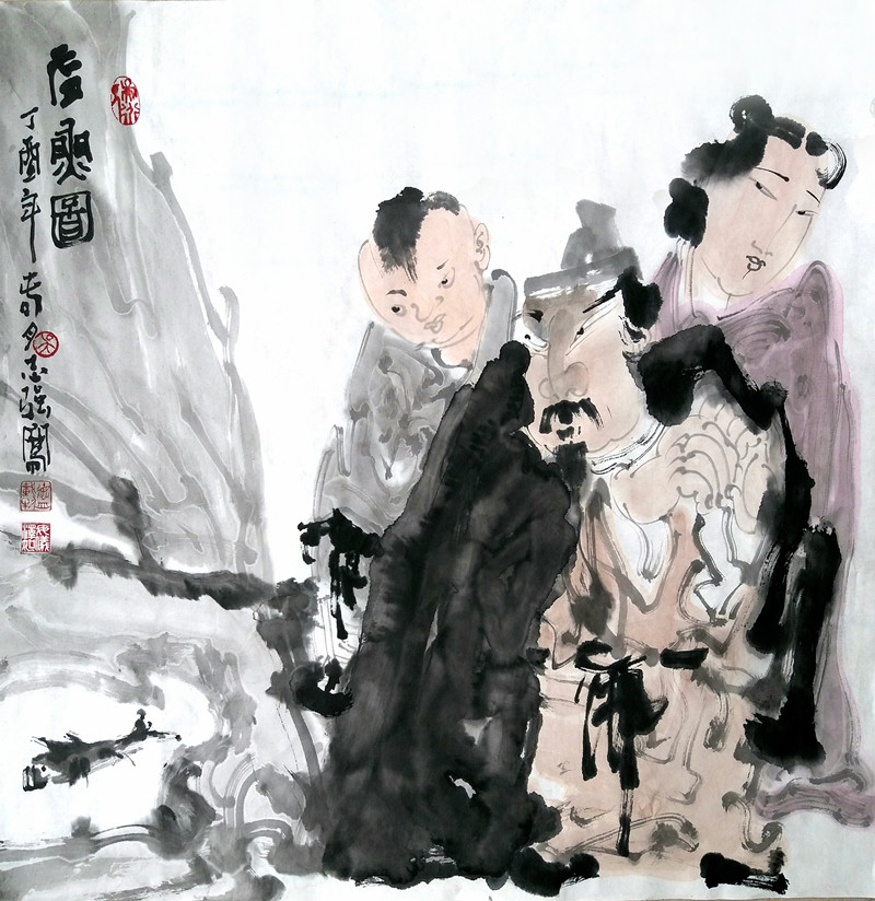 發無邊欄 客戶端【CRI專稿 列表】文趣閒生畫水滸 畫家吳志強眼中的“藝術與時代”
