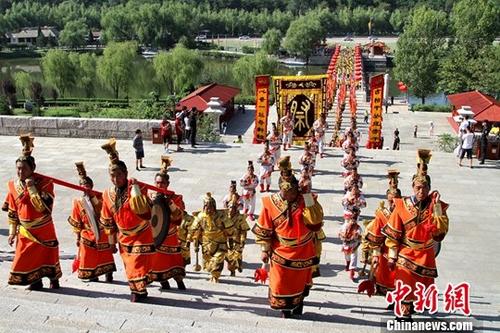 兩岸千名青年陜西黃帝陵祭祀軒轅黃帝