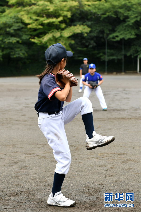 中日棒球少年在東京舉行交流比賽