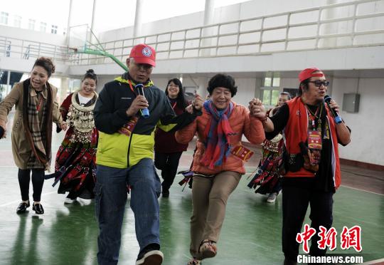 台灣原住民走進貴州校園交流民族文化傳承