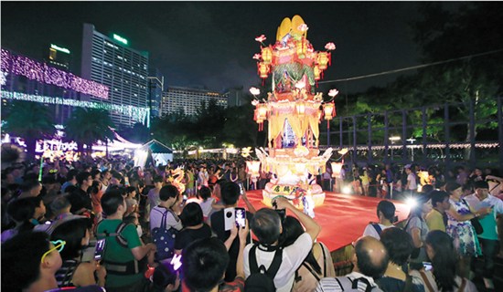 香江綵燈夜——漫步香港中秋維園燈會