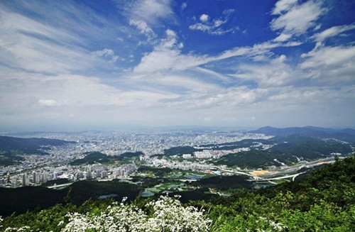 韓國-大田廣域市全景 圖片來源：韓國觀光公社官網