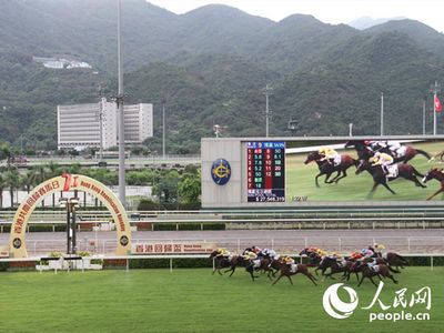 香港慶回歸17週年賽馬日：精彩瞬間定格永恒