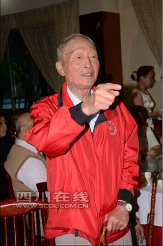 95歲的劉中柱，黃埔18期學員