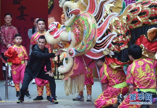 香港時代廣場舉辦“龍獅盛宴”展覽