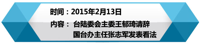 張志軍——對臺講話回顧