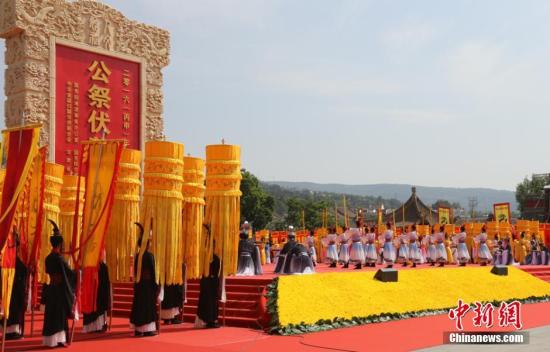 兩岸第三度共祭中華人文始祖伏羲