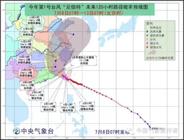 尼伯特已登陸台灣 對大陸的影響即將開始