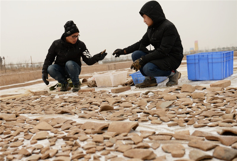 陜西首次發現秦代大型國家府庫遺址