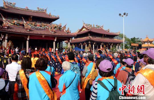 金門進香團2300人赴福建龍海交流