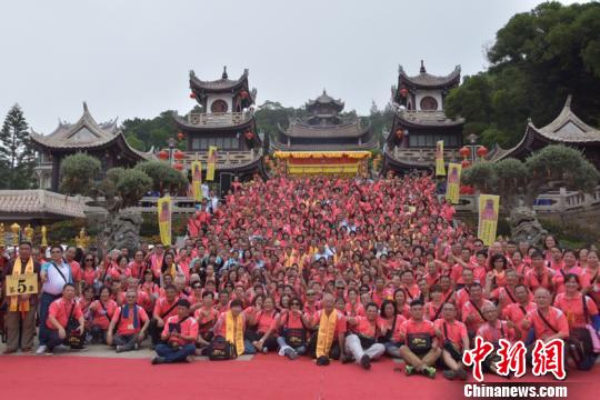 600余名台灣信眾“登陸”拜媽祖