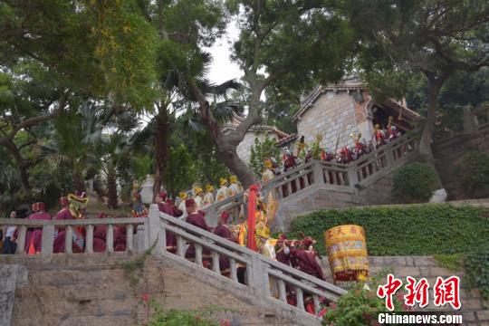 600余名台灣信眾“登陸”拜媽祖