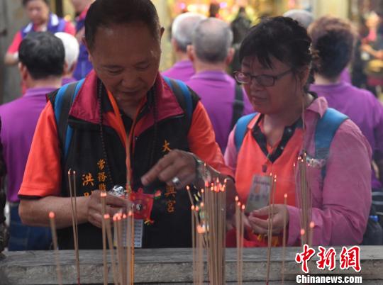 台灣23家媽祖宮廟聯合進香首發團赴湄洲祖廟朝聖