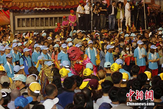 年度宗教盛事台中大甲媽祖繞境啟程