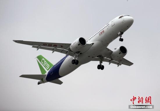 英媒：C919首飛是中國在全球航空市場重要一步