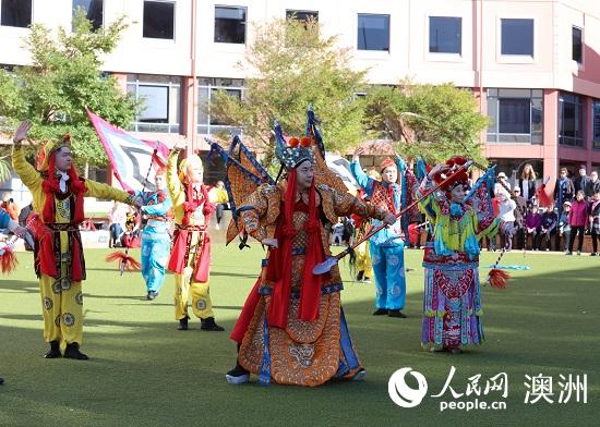 “文化快閃”：京劇國粹“空降”惠靈頓市政廣場