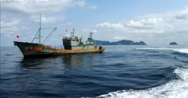 日本在鹿兒島海域逮捕兩名中國船長 稱涉嫌採捕珊瑚(圖)