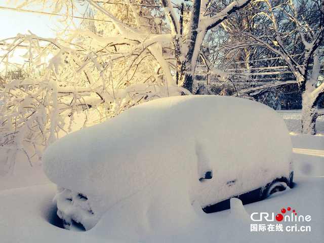 美國紐約州遭暴風雪襲擊