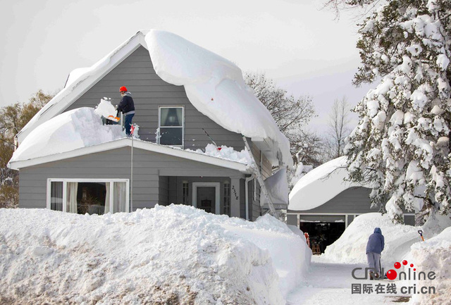 美國紐約州遭暴風雪襲擊