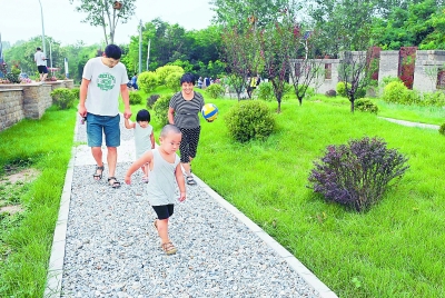 拆違建綠 懷柔廢品大院變公園