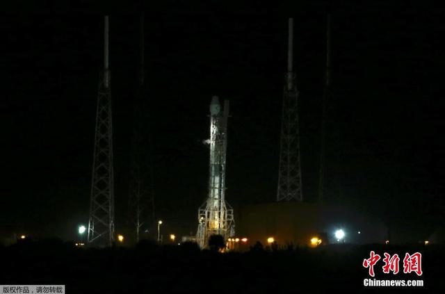 美國SpaceX“獵鷹9號”發射任務突然中止 原因未知