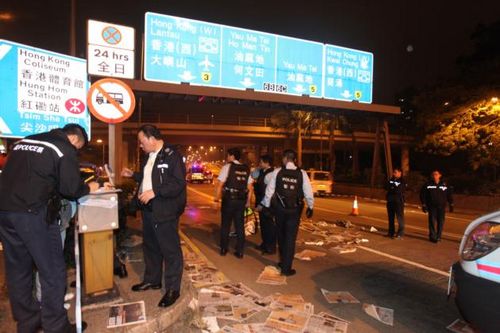 香港壹傳媒大樓及前主席黎智英寓所遭縱火