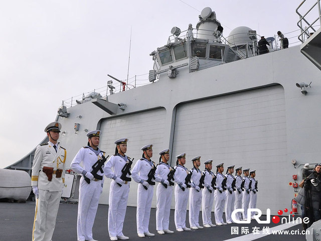 中國海軍第18批護航編隊訪問德國漢堡